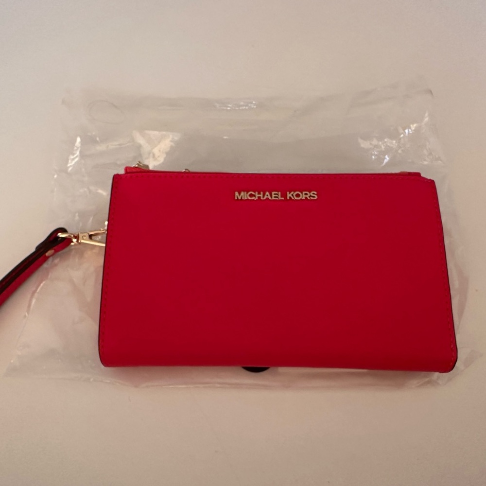 Michael Kors Vibrant Red Wallet